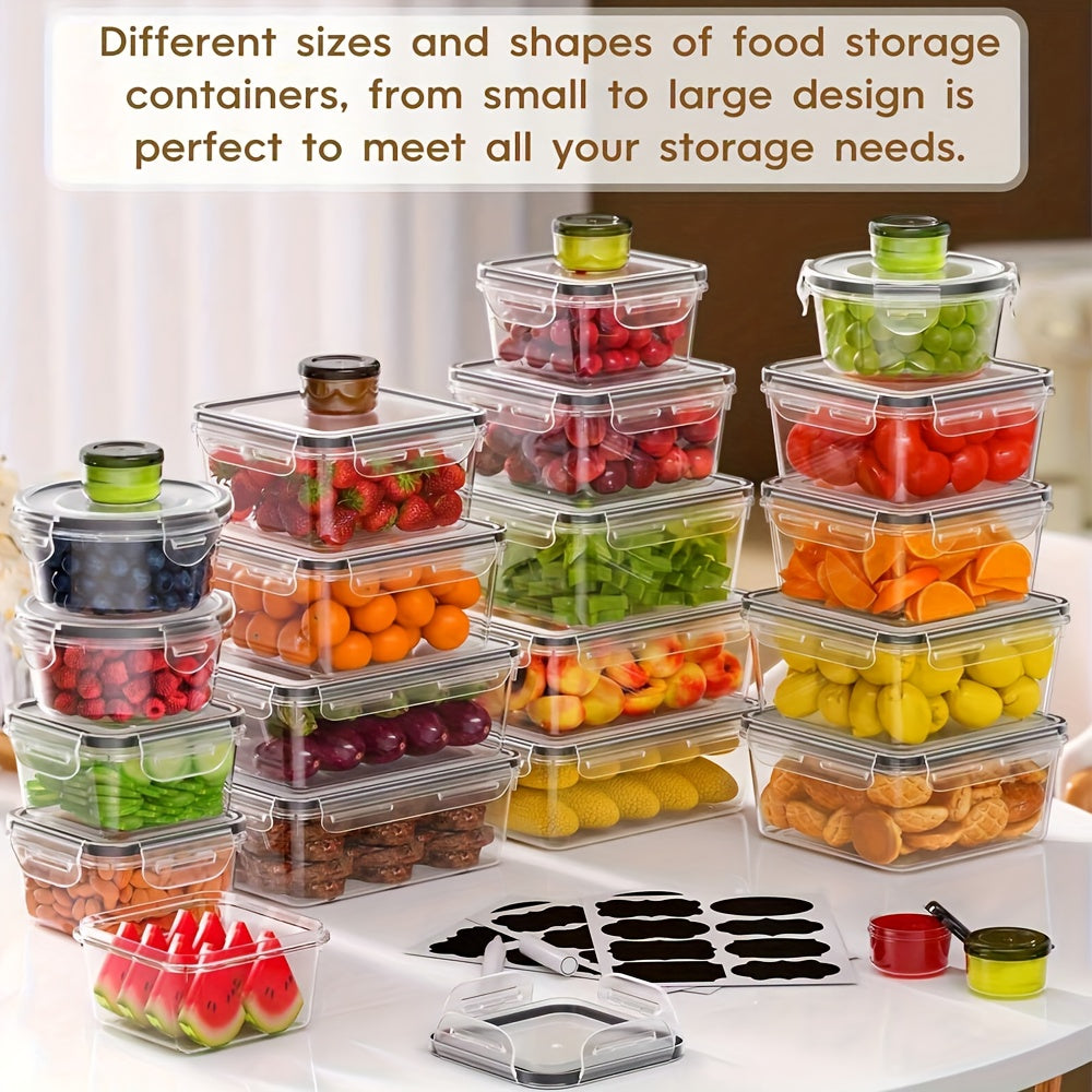 48-Piece BPA-Free Food Storage Container Set