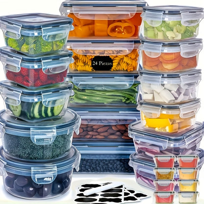 48-Piece BPA-Free Food Storage Container Set