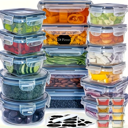 48-Piece BPA-Free Food Storage Container Set